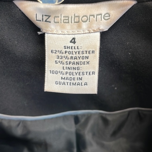 Liz Claiborne Black Blazer - Picture 5 of 5